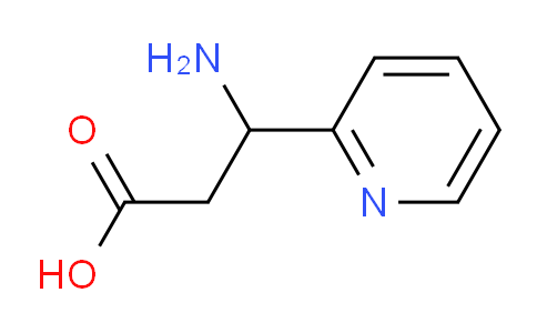 3-Amino-3-(pyridin-2-yl)propanoic acid