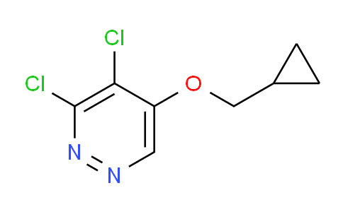 3,4-Dichloro-5-(cyclopropylmethoxy)pyridazine