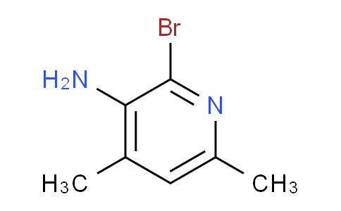 2-Bromo-4,6-dimethylpyridin-3-amine