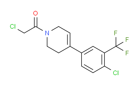 AM244055 | 1201225-04-8 | 2-Chloro-1-(4-(4-chloro-3-(trifluoromethyl)phenyl)-5,6-dihydropyridin-1(2H)-yl)ethanone