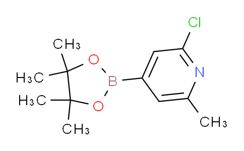 AM244056 | 697739-22-3 | 2-Chloro-6-methyl-4-(4,4,5,5-tetramethyl-1,3,2-dioxaborolan-2-yl)pyridine