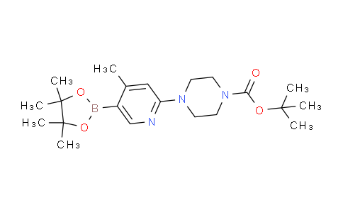 AM244061 | 1073355-13-1 | tert-Butyl 4-(4-methyl-5-(4,4,5,5-tetramethyl-1,3,2-dioxaborolan-2-yl)pyridin-2-yl)piperazine-1-carboxylate