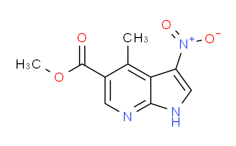 AM244087 | 1190316-46-1 | Methyl 4-methyl-3-nitro-1H-pyrrolo[2,3-b]pyridine-5-carboxylate