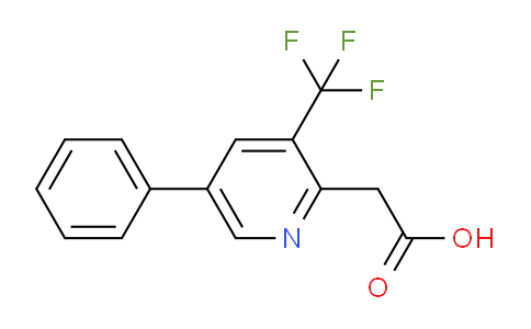 AM24409 | 1227579-90-9 | 5-Phenyl-3-(trifluoromethyl)pyridine-2-acetic acid