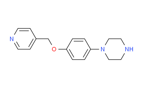 1-(4-(Pyridin-4-ylmethoxy)phenyl)piperazine