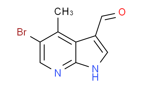 5-Bromo-4-methyl-1H-pyrrolo[2,3-b]pyridine-3-carbaldehyde