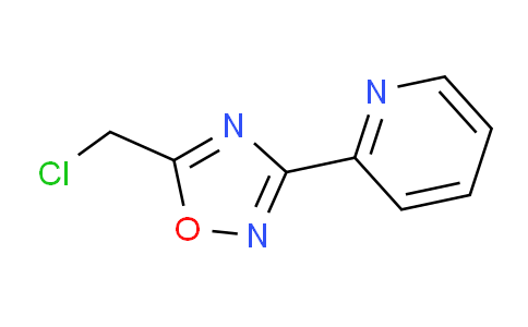 5-(Chloromethyl)-3-(pyridin-2-yl)-1,2,4-oxadiazole