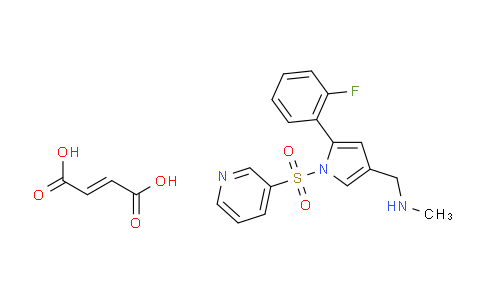 AM244115 | 881681-01-2 | 1-(5-(2-Fluorophenyl)-1-(pyridin-3-ylsulfonyl)-1H-pyrrol-3-yl)-N-methylmethanamine fumarate