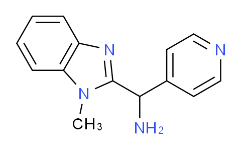 AM244148 | 13745-30-7 | (1-Methyl-1H-benzo[d]imidazol-2-yl)(pyridin-4-yl)methanamine