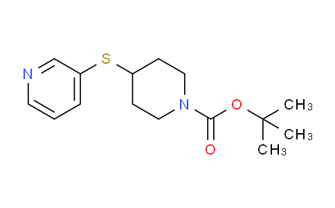 tert-Butyl 4-(pyridin-3-ylthio)piperidine-1-carboxylate