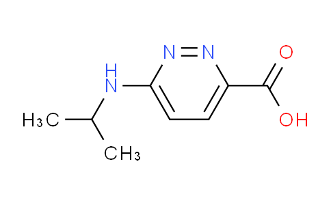 6-(Isopropylamino)pyridazine-3-carboxylic Acid
