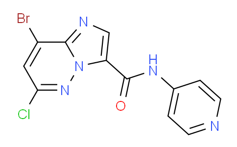 AM244179 | 1177415-94-9 | 8-Bromo-6-chloro-N-(pyridin-4-yl)imidazo[1,2-b]pyridazine-3-carboxamide