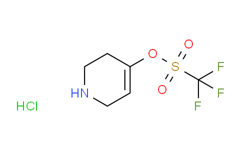 1,2,3,6-Tetrahydropyridin-4-yl trifluoromethanesulfonate hydrochloride