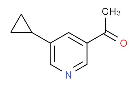 1-(5-Cyclopropylpyridin-3-yl)ethanone