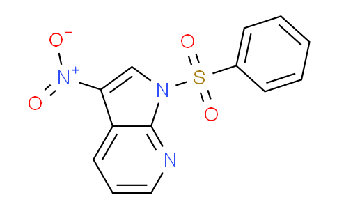 3-Nitro-1-(phenylsulfonyl)-1H-pyrrolo[2,3-b]pyridine