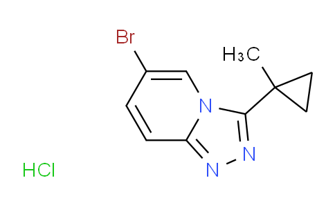 AM244247 | 1207533-66-1 | 6-Bromo-3-(1-methylcyclopropyl)-[1,2,4]triazolo[4,3-a]pyridine hydrochloride