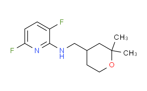 AM244264 | 1270076-56-6 | N-((2,2-Dimethyltetrahydro-2H-pyran-4-yl)methyl)-3,6-difluoropyridin-2-amine