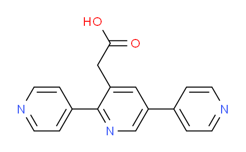 AM24427 | 1227496-35-6 | 2,5-Di(pyridin-4-yl)pyridine-3-acetic acid