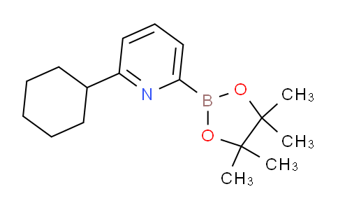 AM244272 | 1259370-17-6 | 2-Cyclohexyl-6-(4,4,5,5-tetramethyl-1,3,2-dioxaborolan-2-yl)pyridine