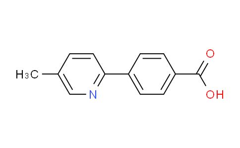 4-(5-Methylpyridin-2-yl)benzoic acid
