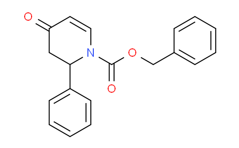 Benzyl 4-oxo-2-phenyl-3,4-dihydropyridine-1(2H)-carboxylate