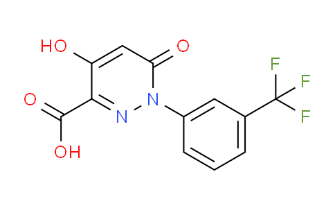 AM244288 | 121582-64-7 | 4-Hydroxy-6-oxo-1-(3-(trifluoromethyl)phenyl)-1,6-dihydropyridazine-3-carboxylic acid