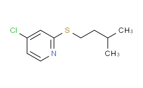 AM244302 | 1346707-30-9 | 4-Chloro-2-(isopentylthio)pyridine