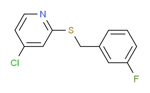 AM244306 | 1346707-44-5 | 4-Chloro-2-((3-fluorobenzyl)thio)pyridine