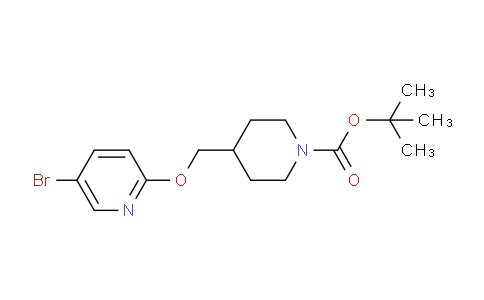 AM244313 | 1010114-48-3 | tert-Butyl 4-(((5-bromopyridin-2-yl)oxy)methyl)piperidine-1-carboxylate