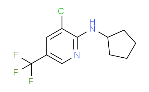 3-Chloro-N-cyclopentyl-5-(trifluoromethyl)pyridin-2-amine