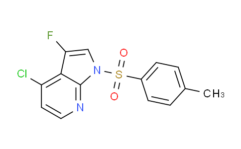 4-Chloro-3-fluoro-1-tosyl-1H-pyrrolo[2,3-b]pyridine