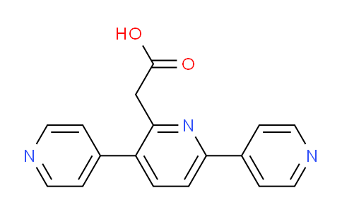 3,6-Di(pyridin-4-yl)pyridine-2-acetic acid