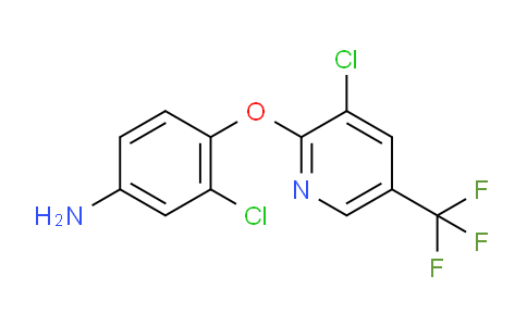 3-Chloro-4-((3-chloro-5-(trifluoromethyl)pyridin-2-yl)oxy)aniline