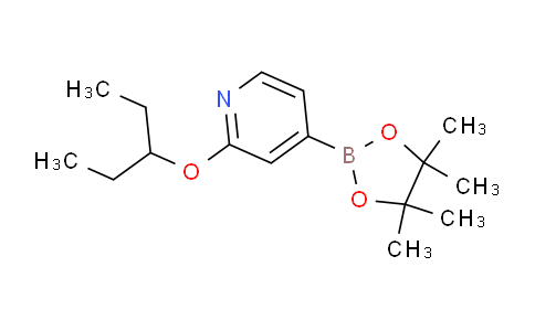 AM244428 | 1346707-93-4 | 2-(Pentan-3-yloxy)-4-(4,4,5,5-tetramethyl-1,3,2-dioxaborolan-2-yl)pyridine