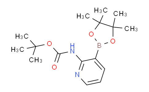 AM244433 | 1072944-99-0 | tert-Butyl N-[3-(4,4,5,5-tetramethyl-1,3,2-dioxaborolan-2-yl)pyridin-2-yl]carbamate