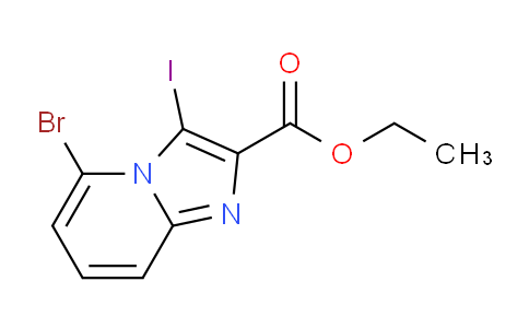 Ethyl 5-bromo-3-iodoimidazo[1,2-a]pyridine-2-carboxylate