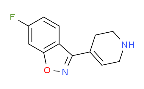6-Fluoro-3-(1,2,3,6-tetrahydropyridin-4-yl)benzo[d]isoxazole