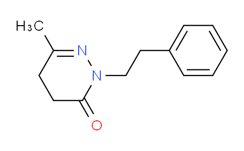 6-Methyl-2-phenethyl-4,5-dihydropyridazin-3(2H)-one