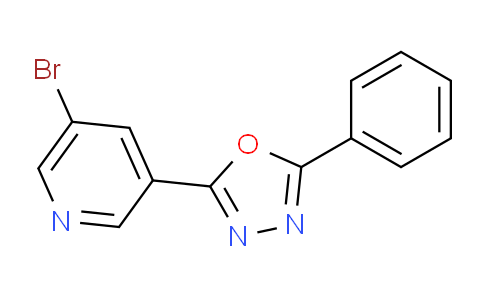 AM244460 | 1187385-63-2 | 2-(5-Bromopyridin-3-yl)-5-phenyl-1,3,4-oxadiazole
