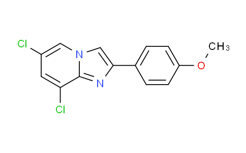 6,8-Dichloro-2-(4-methoxyphenyl)imidazo[1,2-a]pyridine