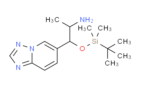AM244485 | 1043907-96-5 | 1-([1,2,4]Triazolo[1,5-a]pyridin-6-yl)-1-((tert-butyldimethylsilyl)oxy)propan-2-amine