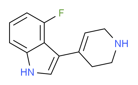 4-Fluoro-3-(1,2,3,6-tetrahydropyridin-4-yl)-1H-indole