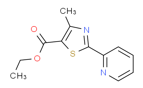 Ethyl 4-methyl-2-(pyridin-2-yl)thiazole-5-carboxylate