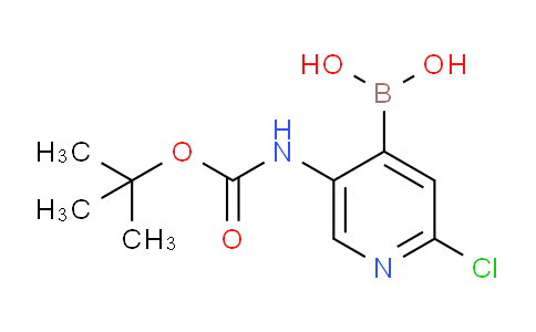 AM244526 | 1006689-23-1 | (5-((tert-Butoxycarbonyl)amino)-2-chloropyridin-4-yl)boronic acid