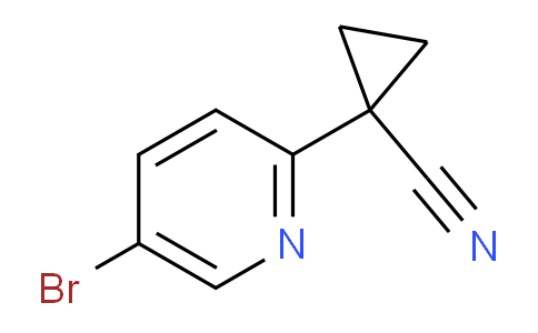 1-(5-Bromopyridin-2-yl)cyclopropanecarbonitrile