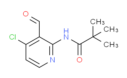 N-(4-Chloro-3-formylpyridin-2-yl)pivalamide