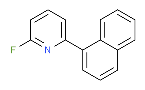 2-Fluoro-6-(naphthalen-1-yl)pyridine