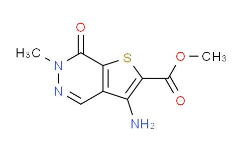 AM244573 | 1799412-46-6 | Methyl 3-amino-6-methyl-7-oxo-6,7-dihydrothieno[2,3-d]pyridazine-2-carboxylate