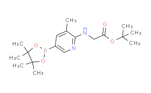 AM244581 | 1075249-37-4 | tert-Butyl 2-((3-methyl-5-(4,4,5,5-tetramethyl-1,3,2-dioxaborolan-2-yl)pyridin-2-yl)amino)acetate