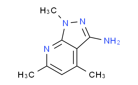 1,4,6-Trimethyl-1H-pyrazolo[3,4-b]pyridin-3-amine